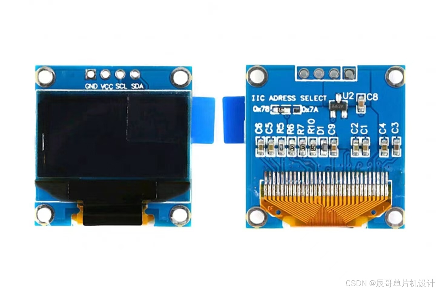 OLED显示屏详解(IIC协议0.96寸 STM32）