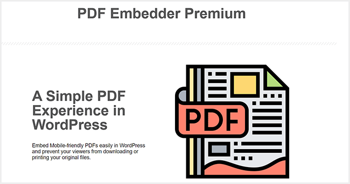 PDF Embedder WordPress 插件