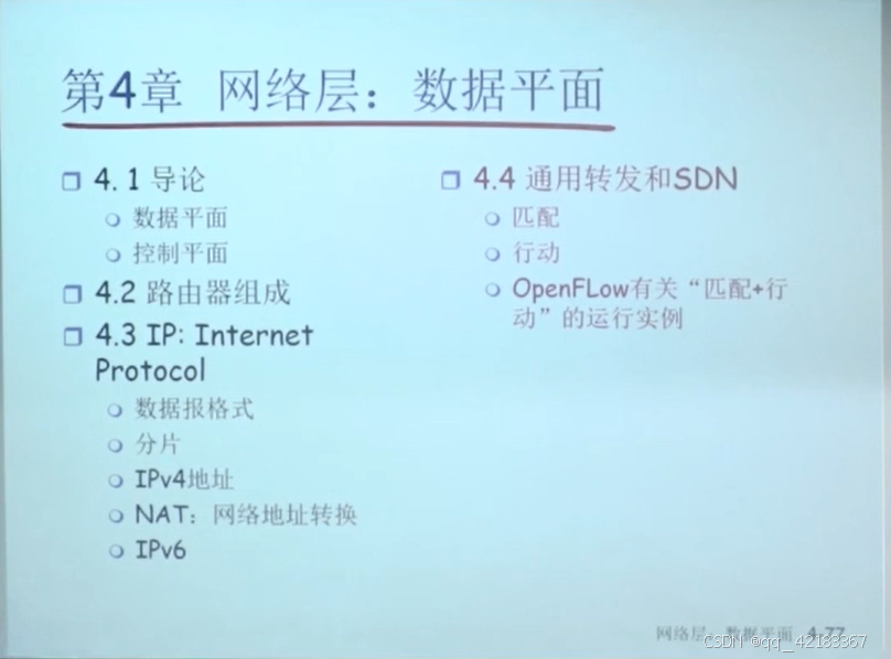 计算机网络——SDN