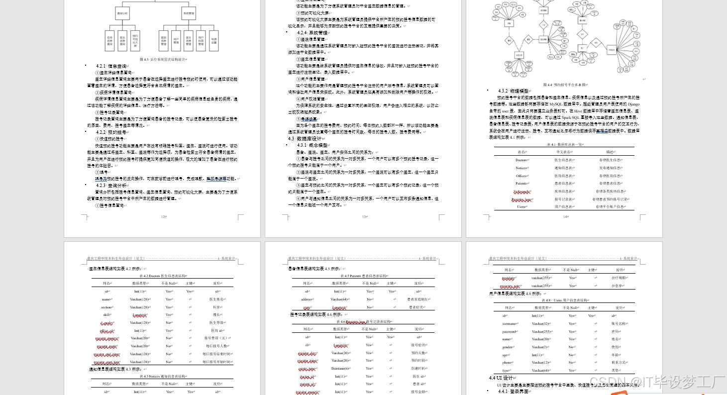 计算机毕业设计选题推荐-医院门诊预约-医院预约挂号微信小程序/安卓APP-论文参考