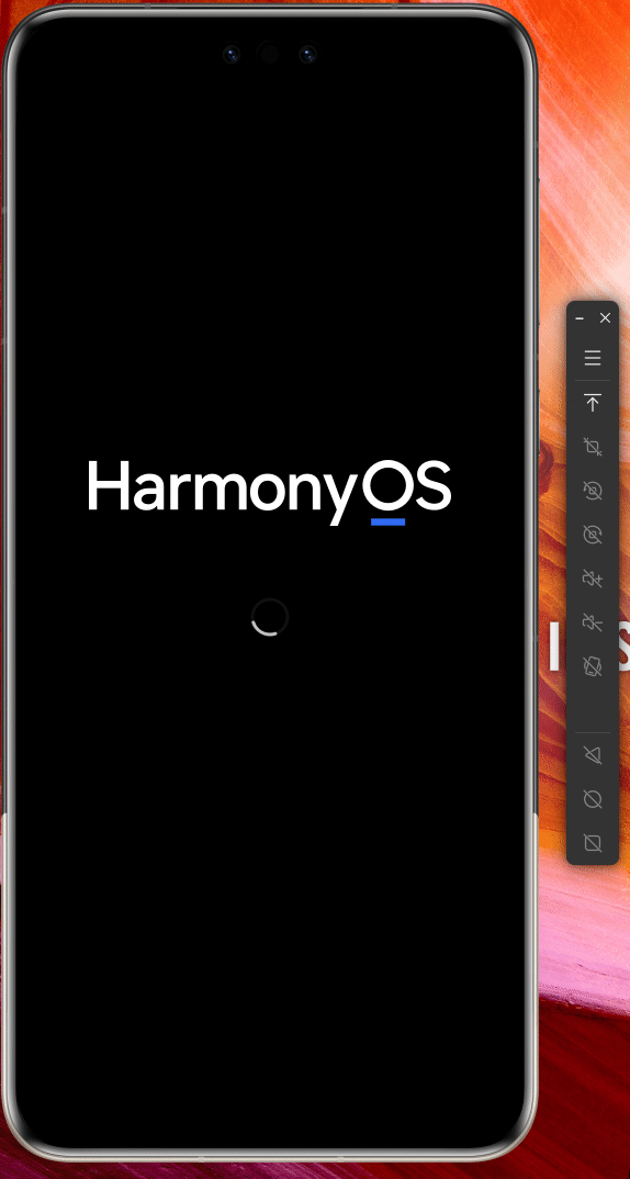 【HarmonyOS】模拟器一直停留在开机页面，无法进入手机桌面