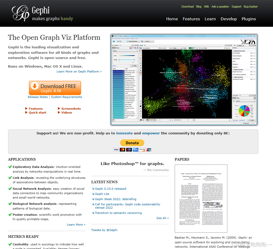 【R语言+Gephi】利用R语言和Gephi实现共发生网络的可视化