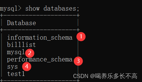 《mysql篇》--mysql常用命令