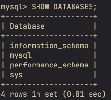 MySQL 基础