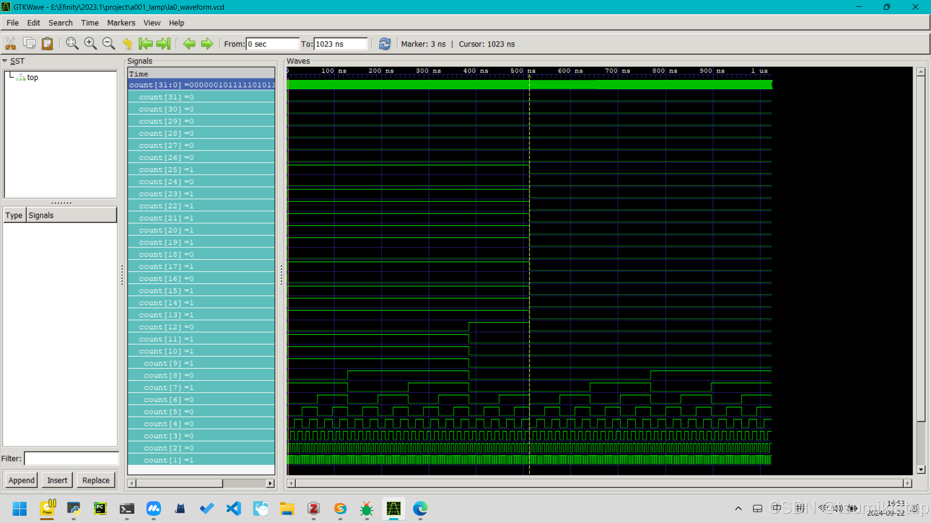 【verilog】4. gtkwave的调用