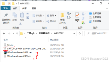 Windows server 2022 数据中心版本的安装