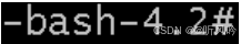 Linux 终端提示符显示-bash-4.2#解决方法