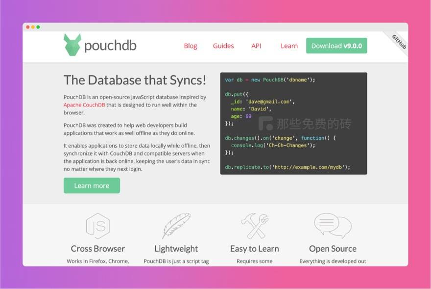PouchDb 官网