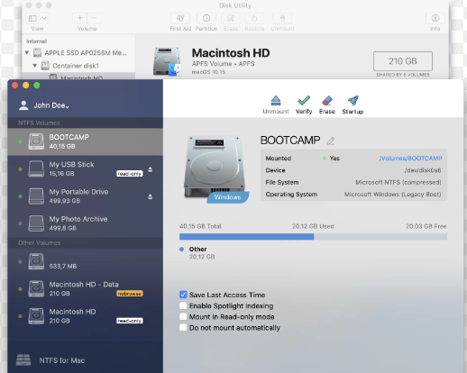 Paragon NTFS for Mac