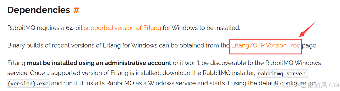 Win10 安装 Rabbitmq