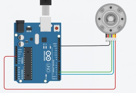 Arduino控制带编码器的直流电机速度