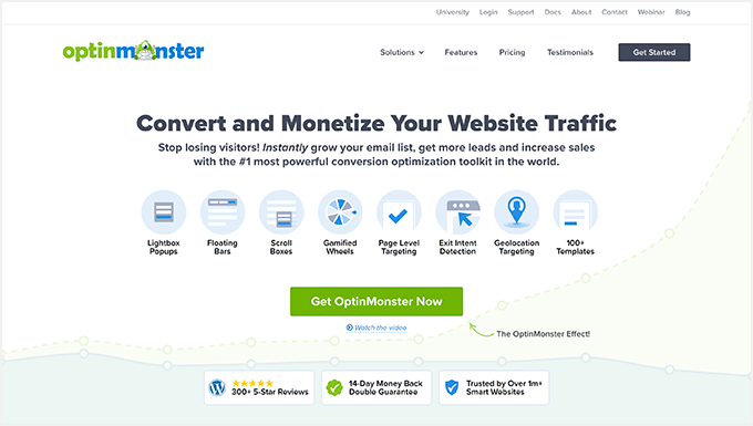 OptinMonster – 最好的 WordPress 弹出插件