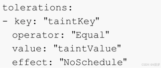 k8s 容忍和污点