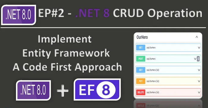 在 .NET 8 Web API 中实现 Entity Framework 的 Code First 方法