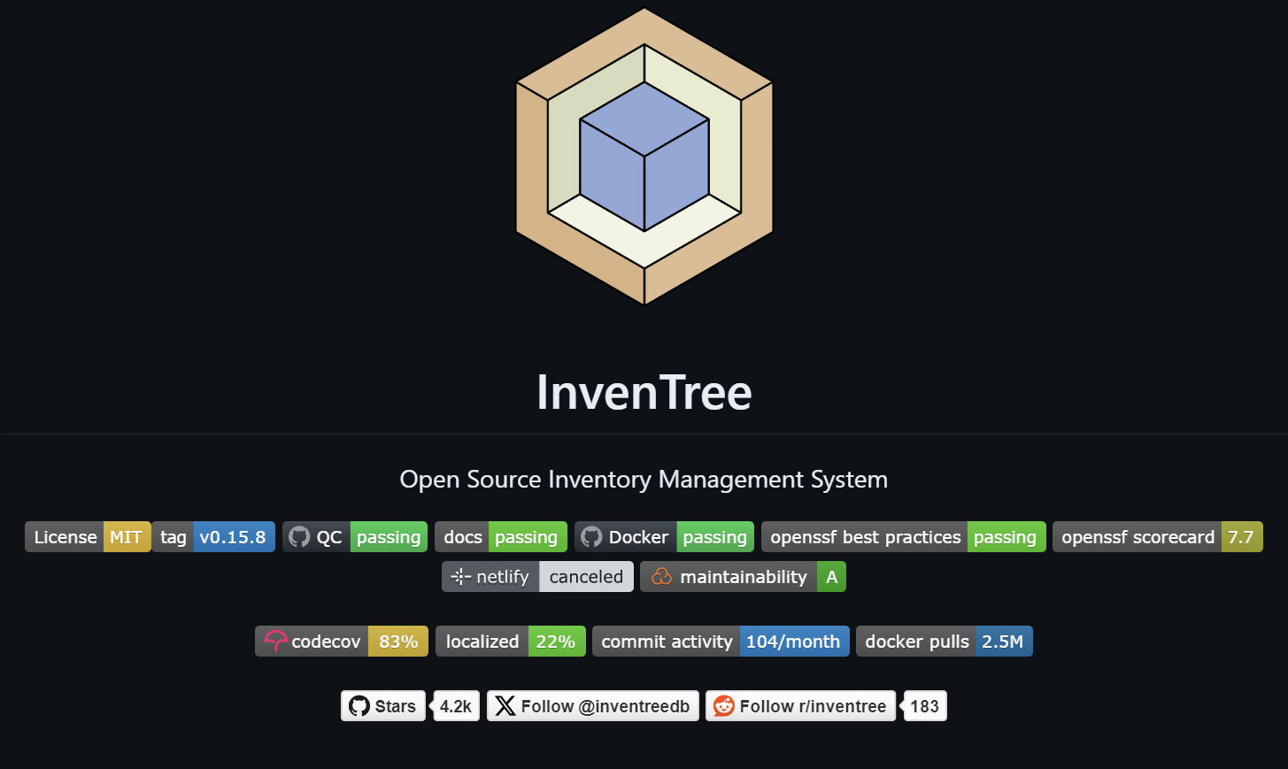 掌控库存，简化管理 — InvenTree 开源库存管理系统